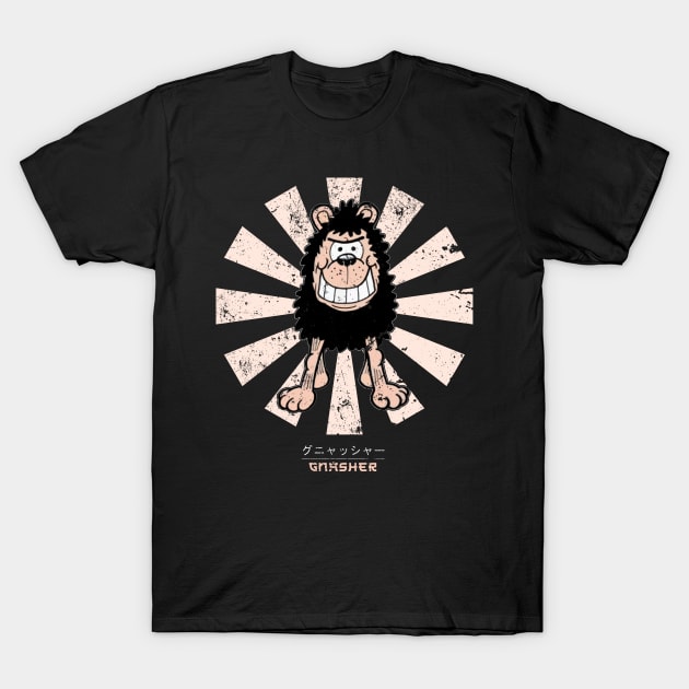 Gnasher Retro Japanese T-Shirt by Nova5